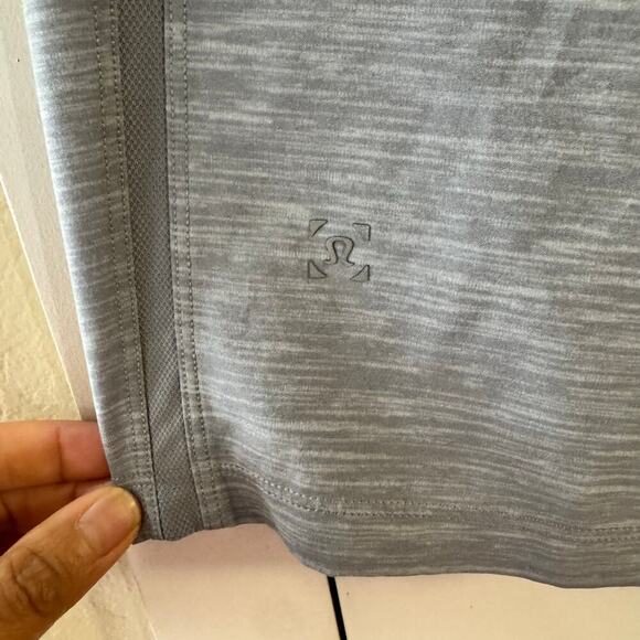 Lululemon Pace Breaker Short Linerless 9” Gray Size Medium Activewear Athleisure - Picture 6 of 7
